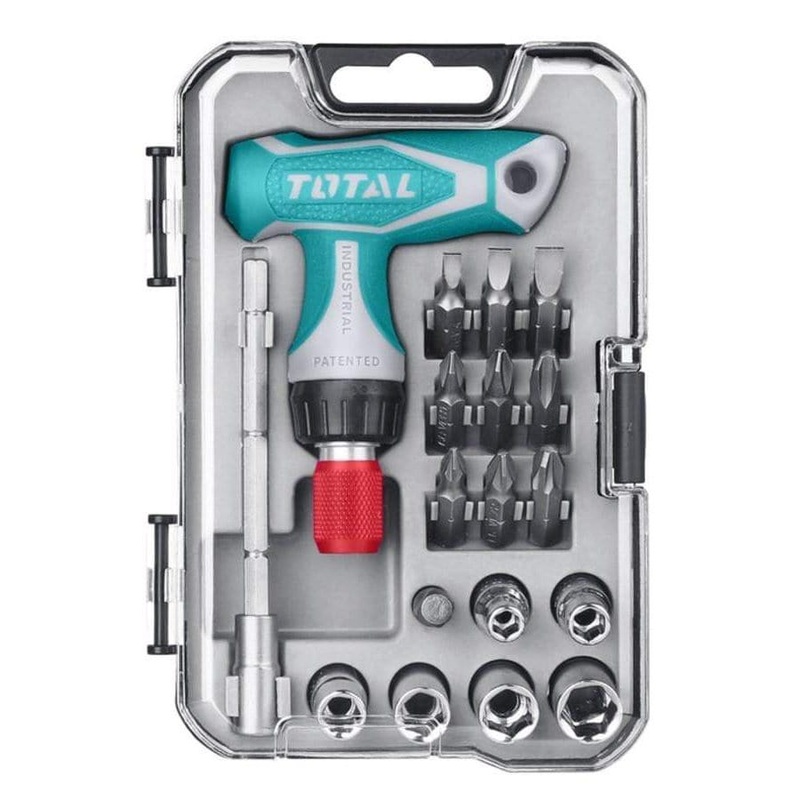 Total 18 Pieces T-handle Wrench Screwdriver Set – TACSD30186