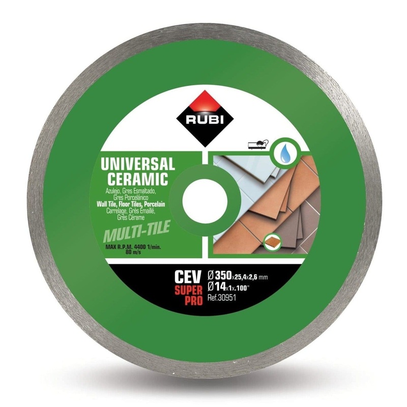 Rubi Ceramic Tile Diamond Blade – CEV SUPERPRO