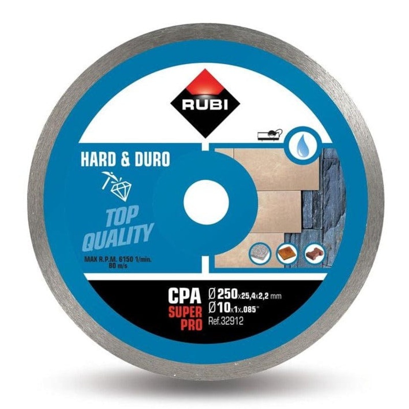 Rubi Hard Materials Diamond Blade – CPA SUPERPRO