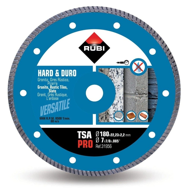 Rubi Hard Materials Diamond Blade – TSA-180 PRO
