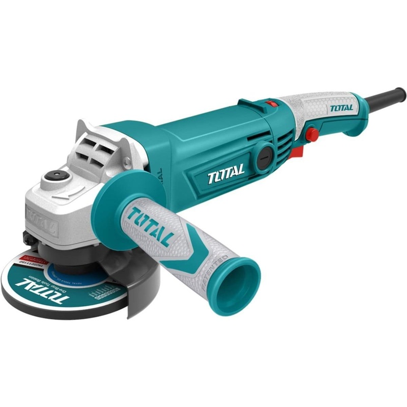 Total 5/125mm Angle Grinder 1010W, With Adjustable Speed – TG1121256-3