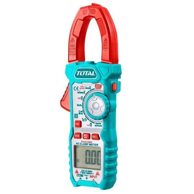 Total Digital AC Clamp Meter 6000 counts – TMT410004