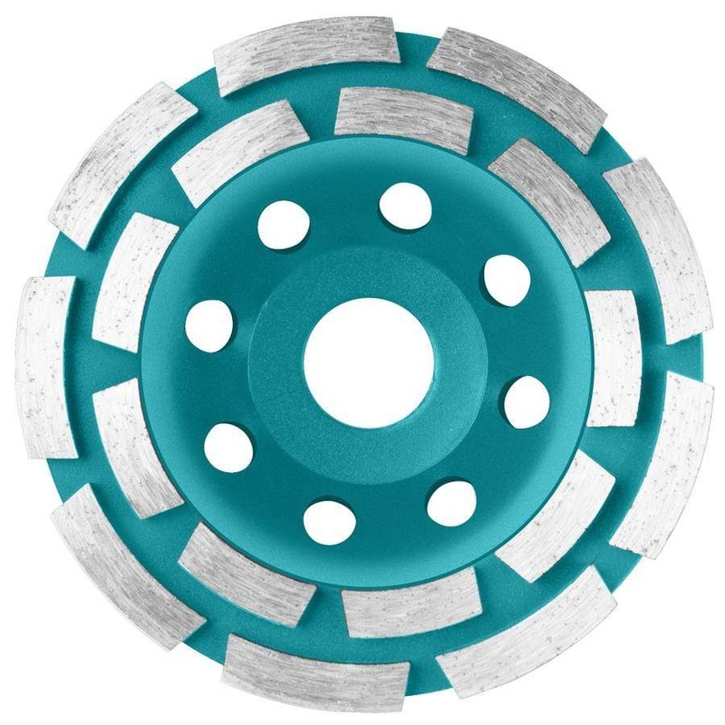 Total Double Row Cup Grinding Wheel 115mm – TAC2421151