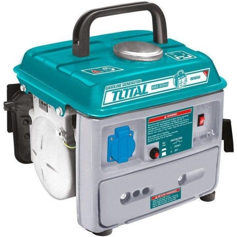 Total Gasoline Generator 800W 1.8HP – TP18001