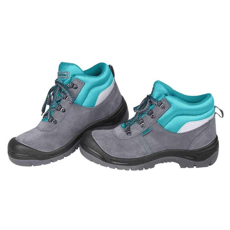 Total Leather Safety Boot|Grey|Black|39|40|41|42|43|44|45|46