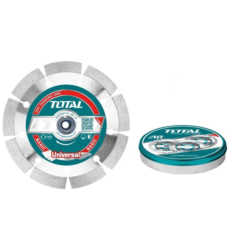 Total 10 Pieces Dry Diamond Disc 4” 115mm – TAC2111153M