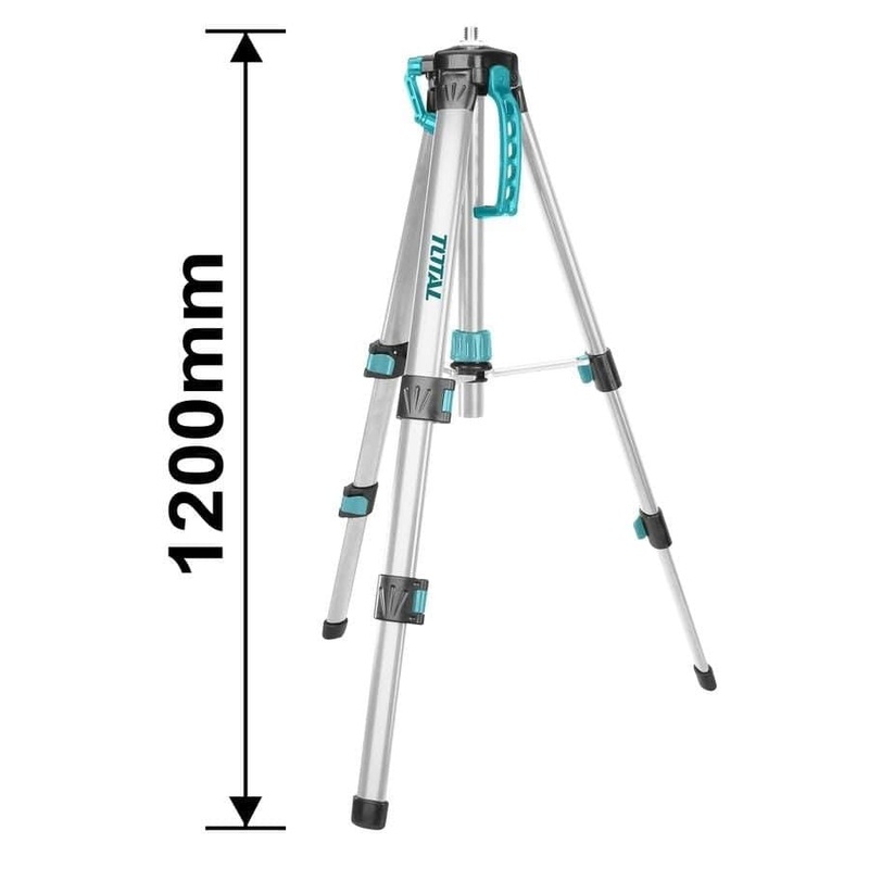 Total 1200mm Aluminium Tripod for Laser Levels – TLLT01152
