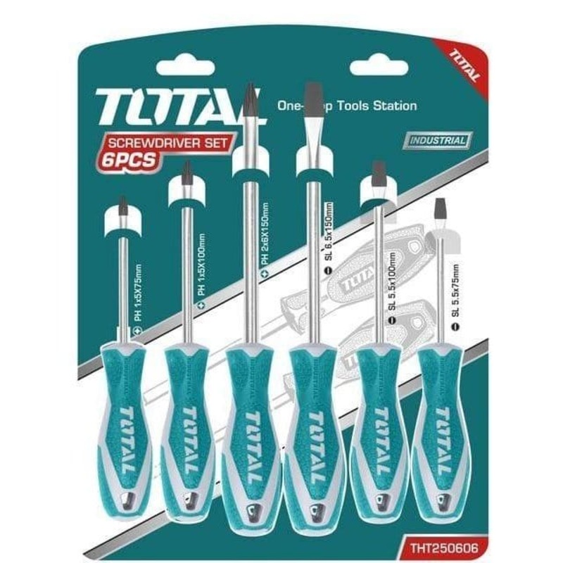 Total 6 Pieces Screwdriver Set – THT250601