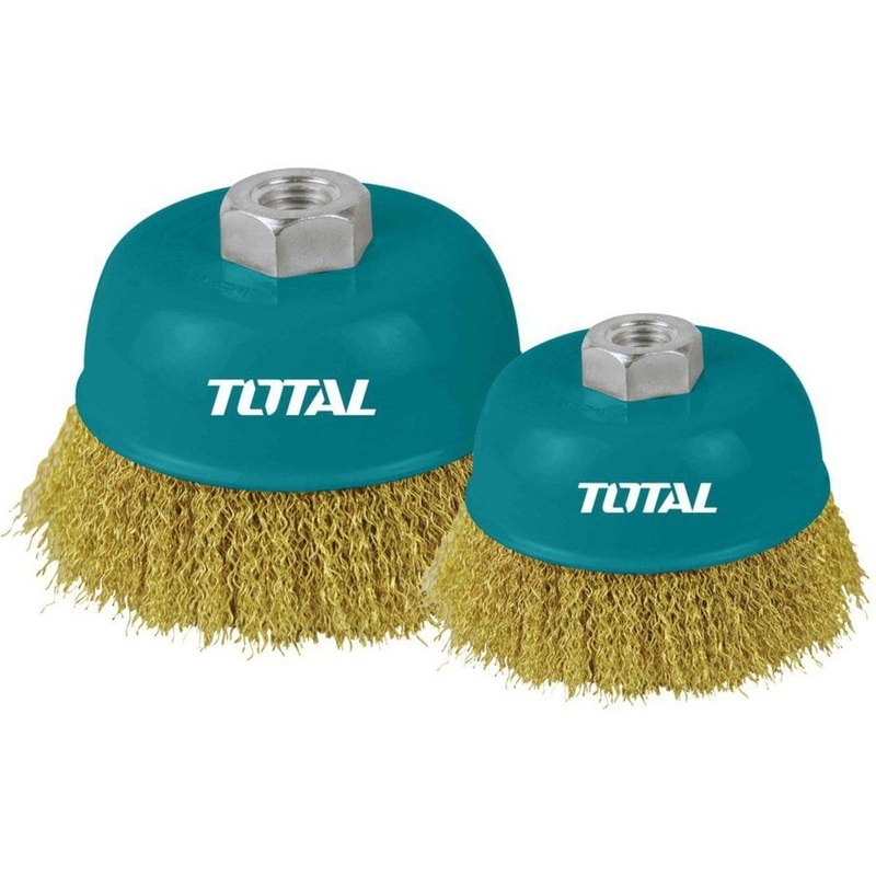 Total Crimped Cup Wire Brush (M14 X 2) – 4 & 5