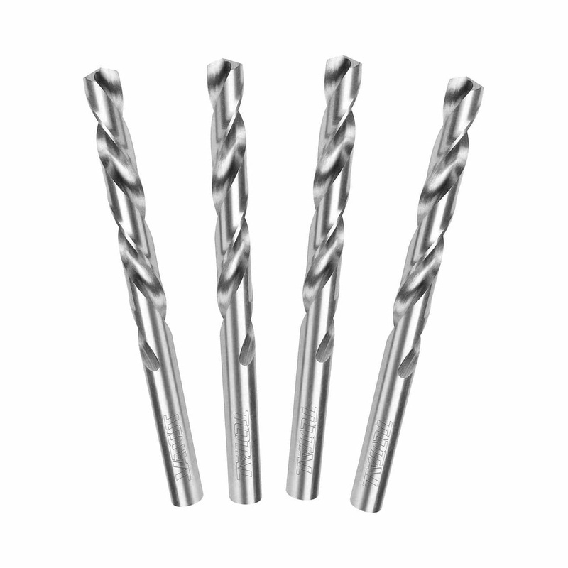 Total M2 HSS Drill Bit – 3mm, 6mm & 8mm