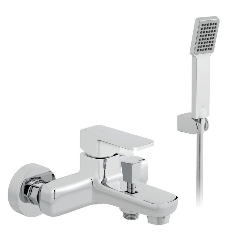 Vado Phase Bath Shower Mixer & Shower Kit – PHA-123+K-C/P