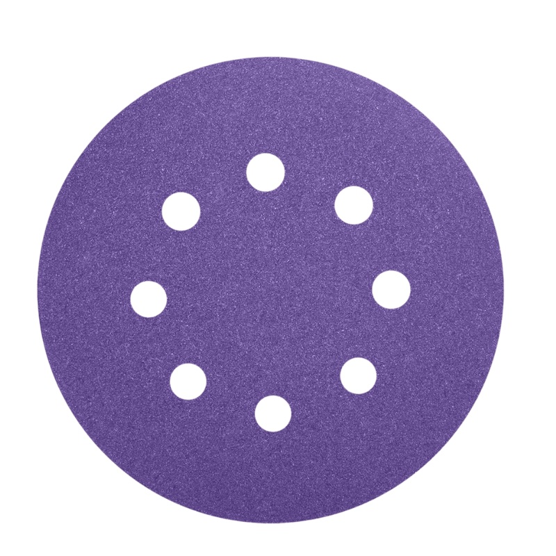 Ingco 10-Piece 125mm Purple Sanding Disc Set  AKRS125101