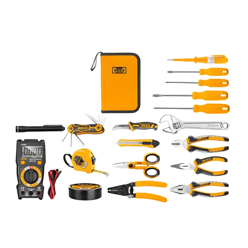 Ingco 26 Pieces Electricians Tool Set – HKETS0261
