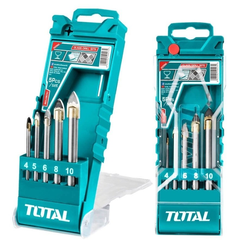Total 5 Pieces Glass Drill Bits Set – TACSD7256