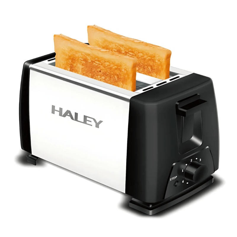Haley 2 Slice Toaster 800W – HY-9603