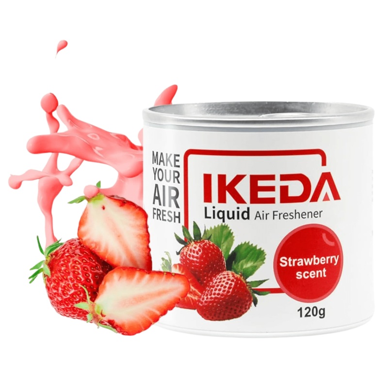 Ikeda Strawberry Scent Liquid Air Freshener – 120g