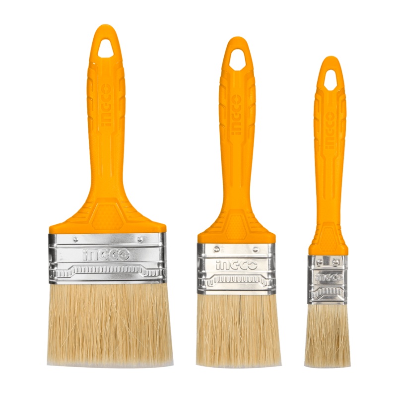 Ingco 3-Pieces Paint Brush Set for Oil-Based Paint  CHPTB7860301