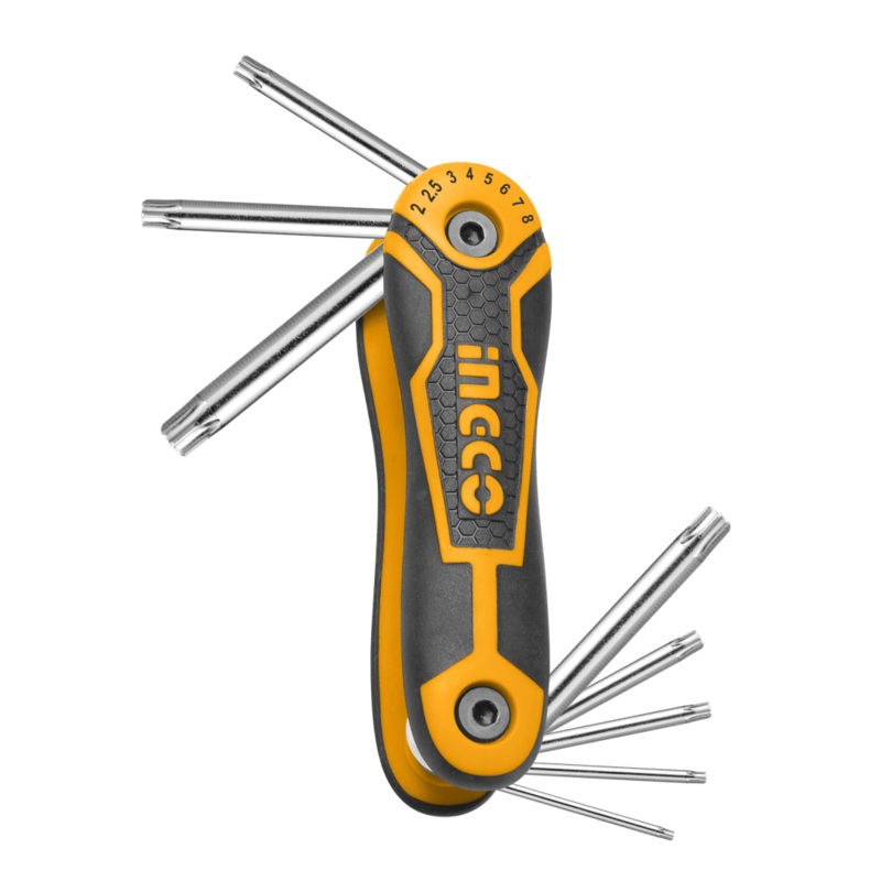 Ingco 8 Pieces Pocket Torx Keys – HHK14083