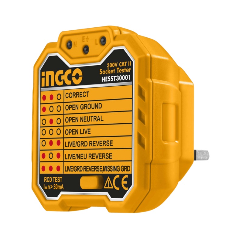 Ingco Socket Tester – HESST30001