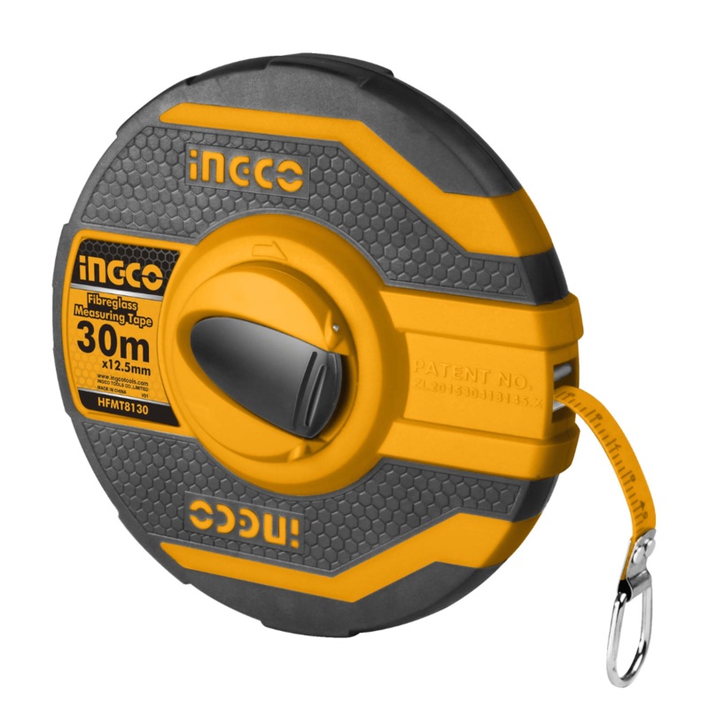 Ingco Steel Measuring Tape 30m x 12.5mm- HFMT8130