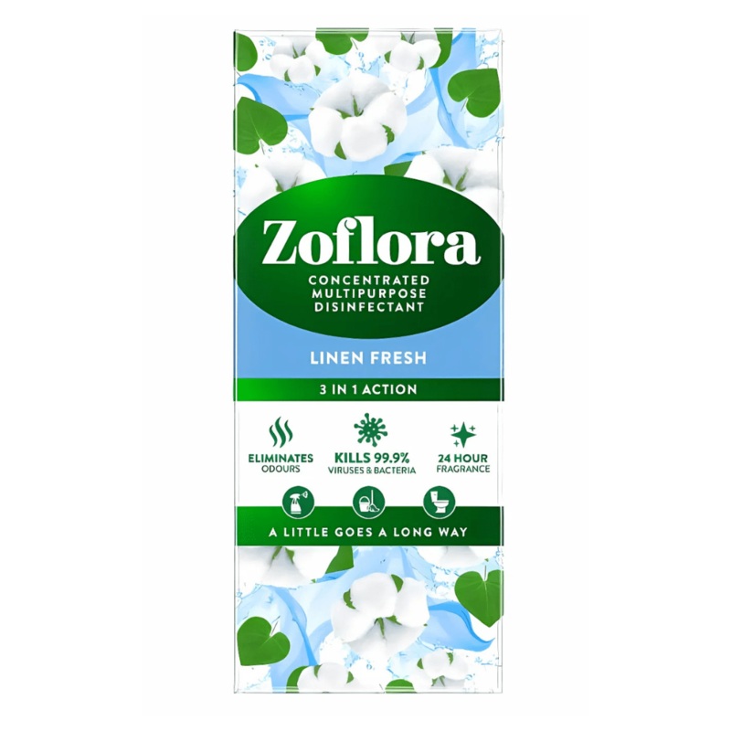 Zoflora Linen Fresh Concentrated Multipurpose Disinfectant – 120ml