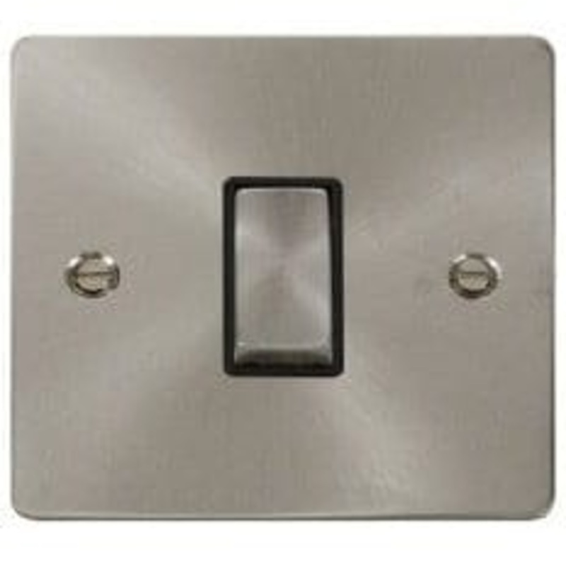 Click Define Stainless Steel 1 Gang 2 Way Switch
