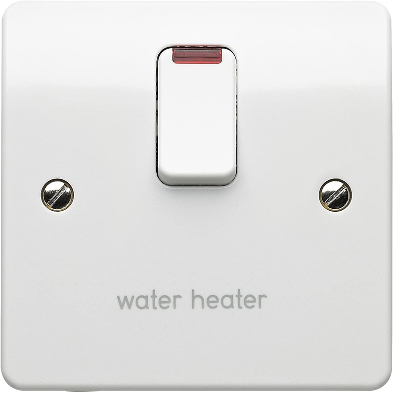MK Electric 20A Water Heater Switch with Neon