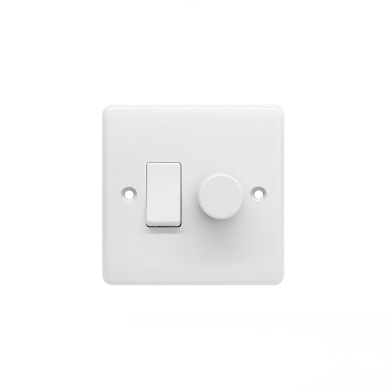 MK Electric Dimmer and Light Switch 1-Gang 2-Way