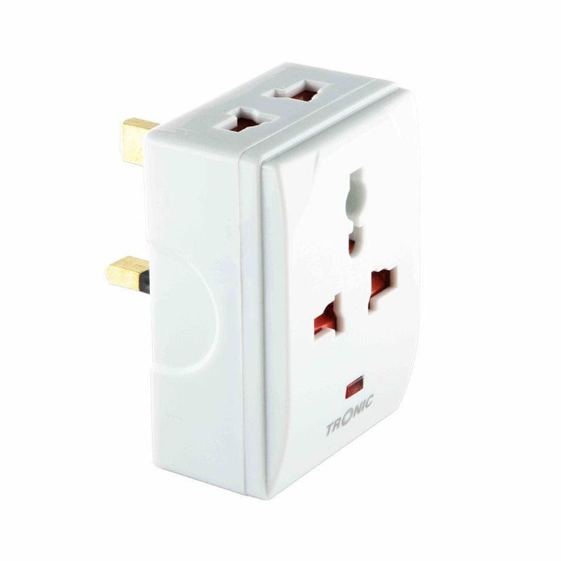 RR 13A Universal Multi Socket Plug Adapter