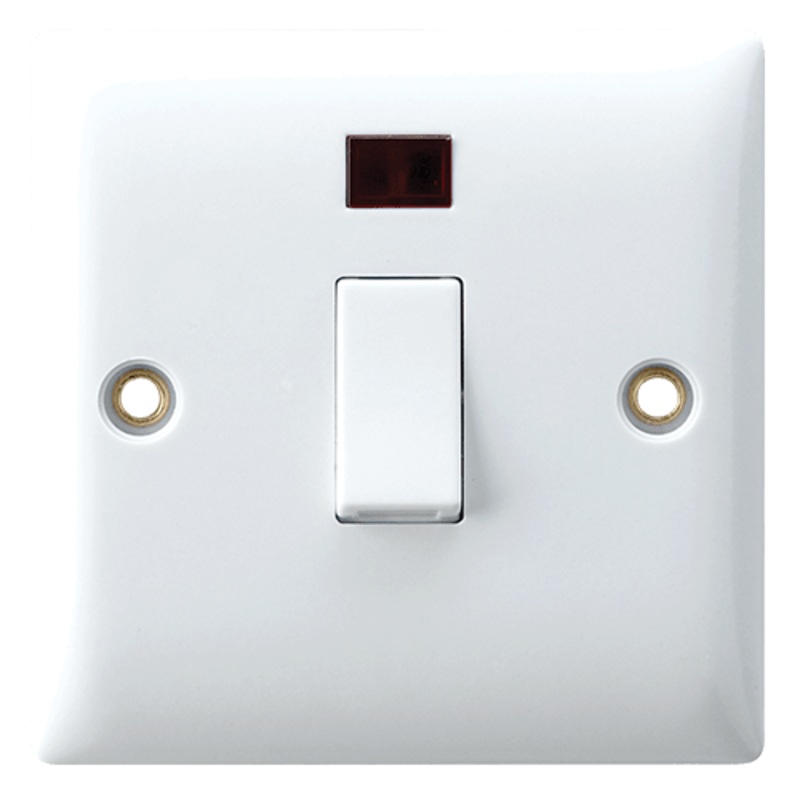 RR 20A DP 1-Gang Air Conditioner / Water Heater Wall Switch
