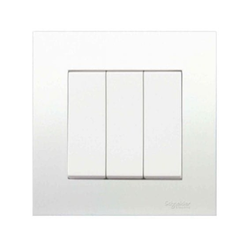 Schneider Vivace 16A 3-Gang 2-Way Switch