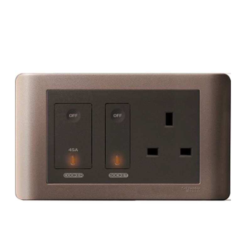Schneider Zencelo 3 x 6 45A Cooker Control Unit 250V