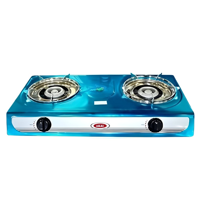 Akai Auto-Ignition 2 Burner Table Top Gas Cooker – GC010A8202