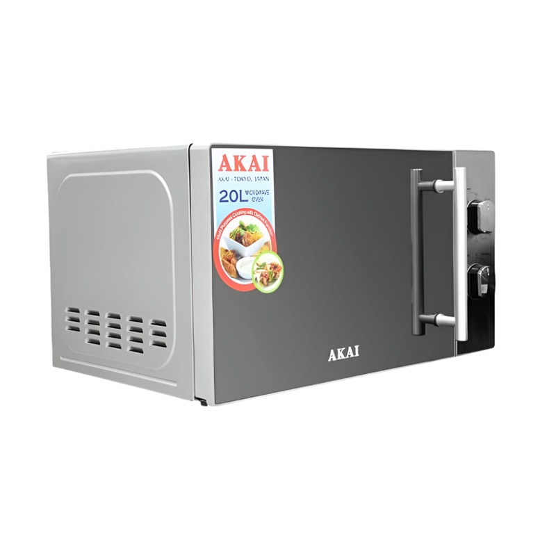 Akai Grey Microwave Oven 20L 1000W With Grill – MW063A-720MS