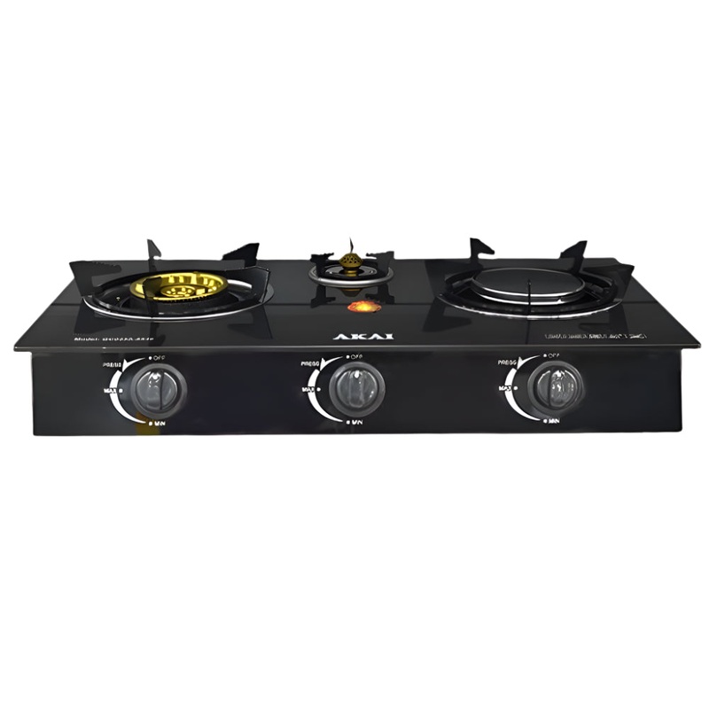 Akai Infrared 3 Burner Table Top Gas Cooker – GC033A-8536