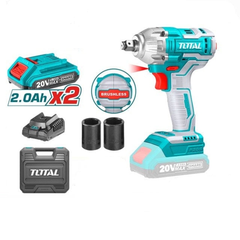 Total Lithium-Ion Cordless Impact Wrench – TIWLI2038