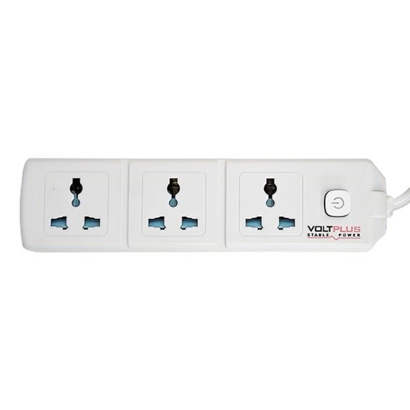 Voltplus 3-Way Extension Socket 2M