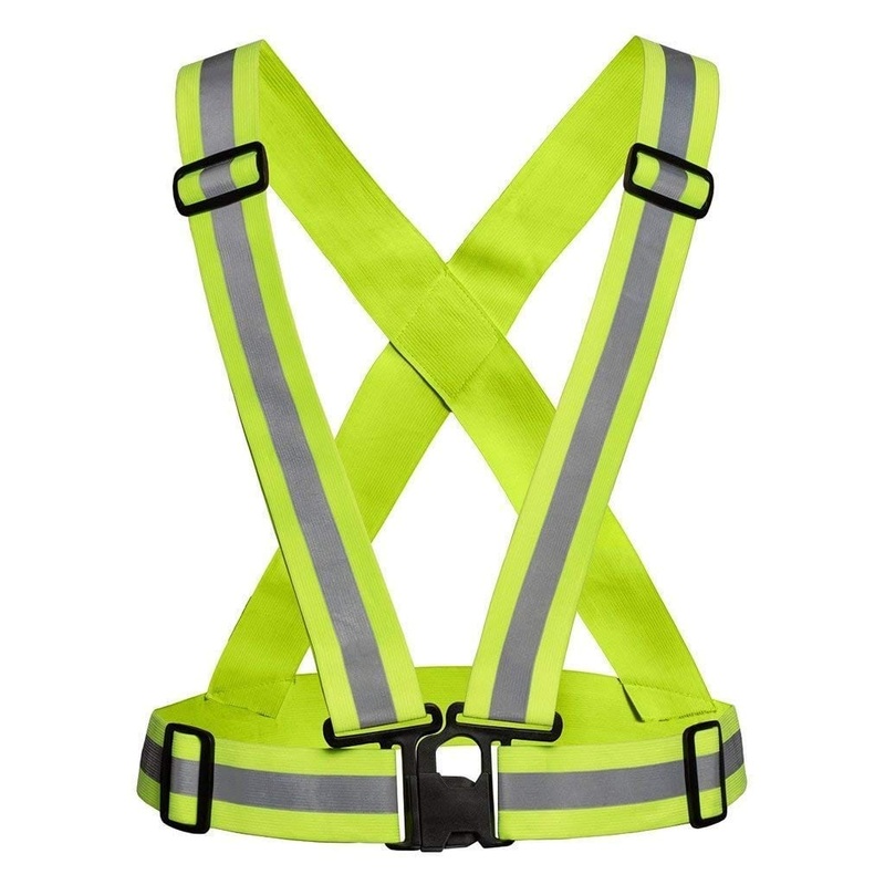 Reflective Safety Vest Strap|Lime Green|Orange