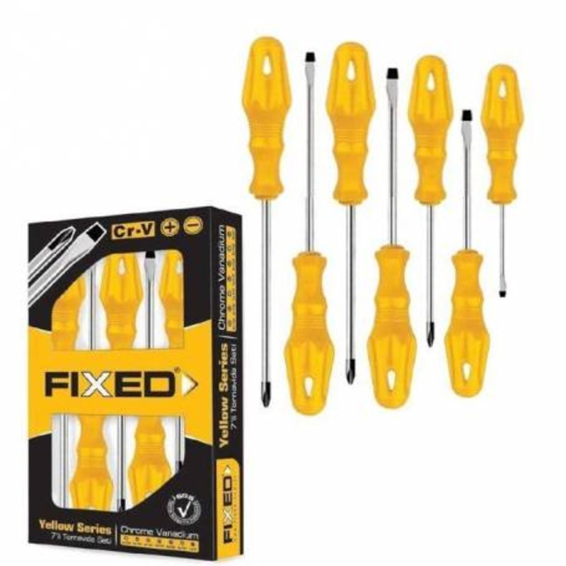 SGS 7 Pieces Screwdriver Set Yellow Series – SGS1050