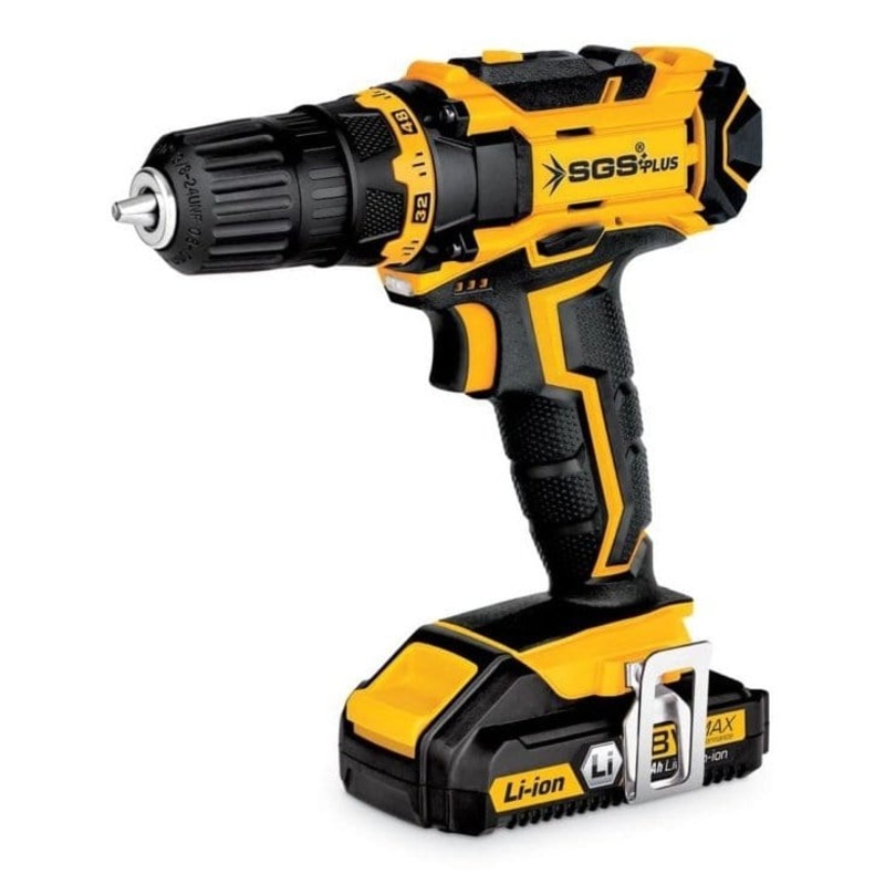 SGS Lithium-Ion Cordless Screwdriver Drill with Two 18V Batteries 1.5 Ah – SGS5133