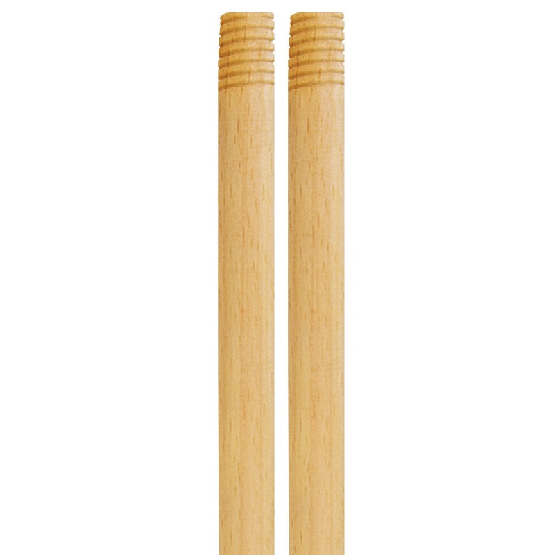 SGS Wooden Brush Handle Screwed 120cm – SGS183