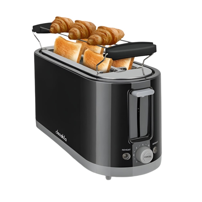 Decakila 4 Slides Toaster 1400W – KETS011B