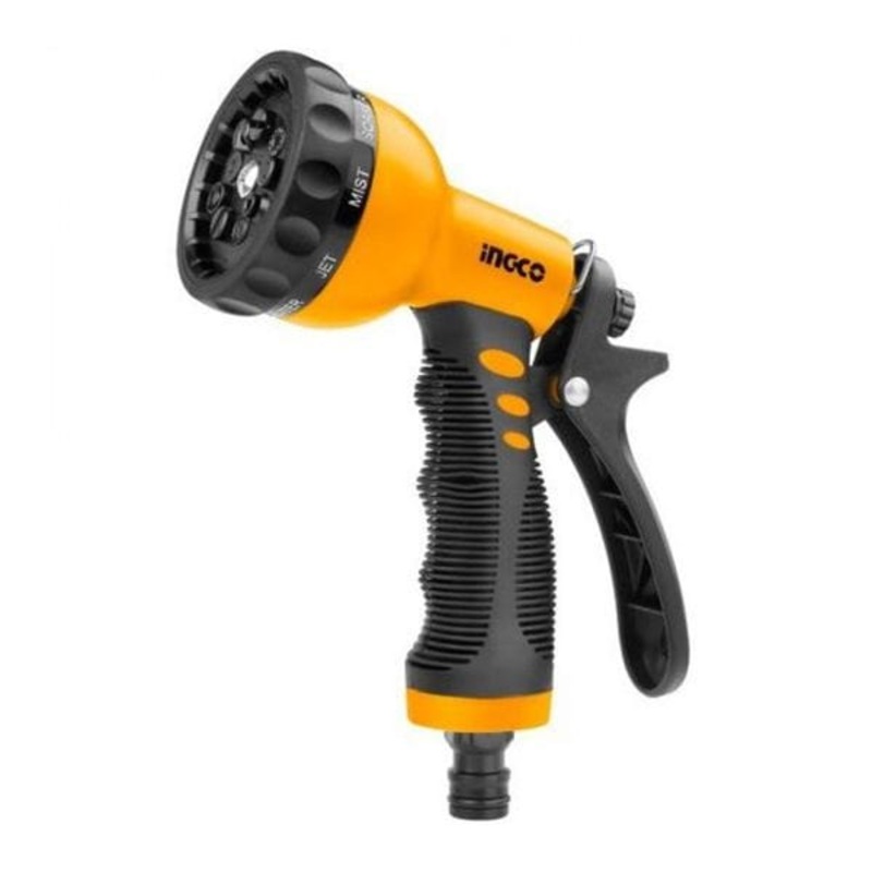 Ingco 9-Way Adjustable Plastic Trigger Nozzle – HWSG092