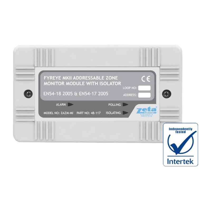 Zeta Fyreye MKII Addressable Zone Monitoring Unit – ZAZM-MI/AUX