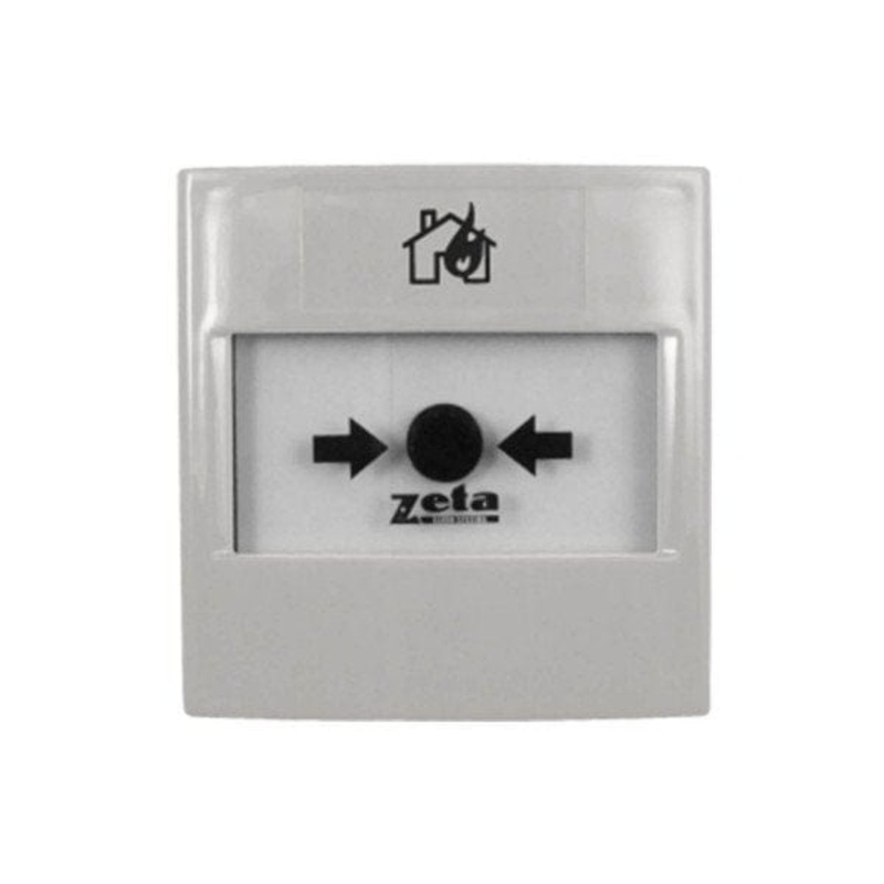 Zeta White Addressable Surface Mount Manual Call Point – ZT-CP3/AD/W