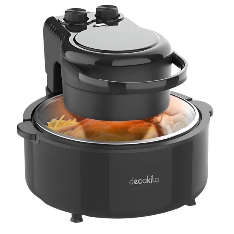 Decakila 5.0L Transparent Air Fryer 1200W – KEEC045B