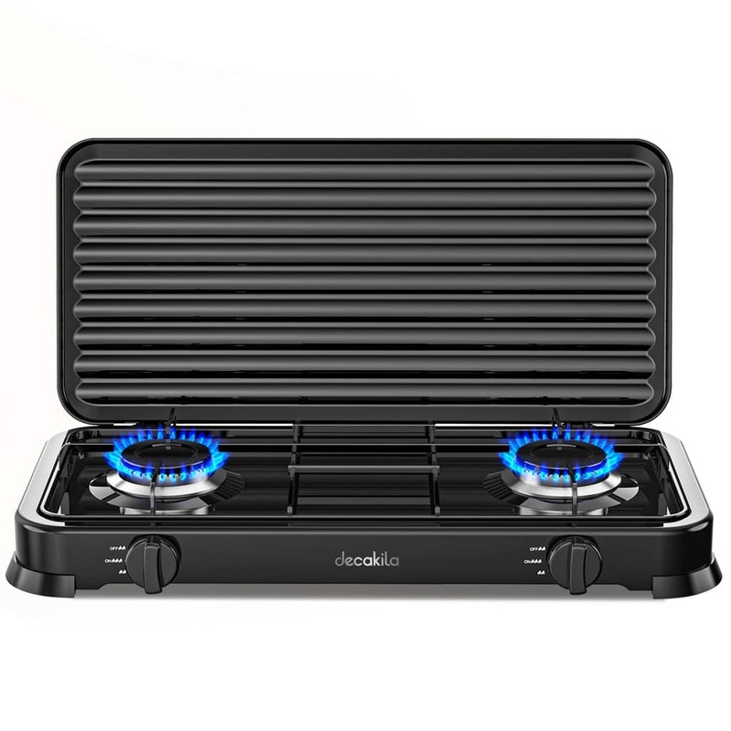 Decakila Double Burner Gas Stove – KMGS008B