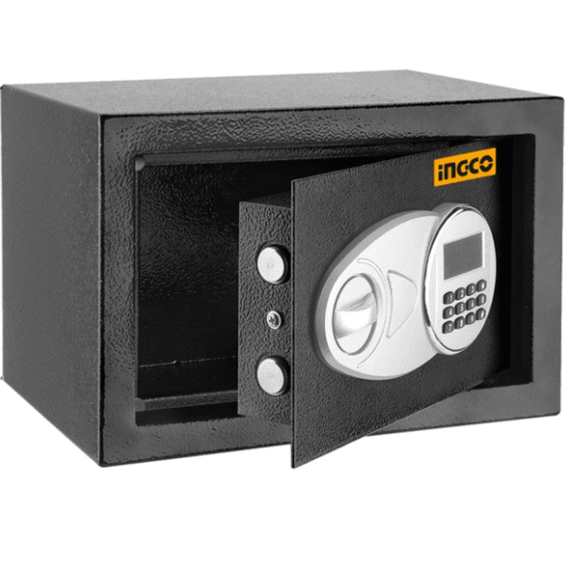 Ingco 19L Electronic Safe with Digital Lock & Secure Mounting  ESF2502