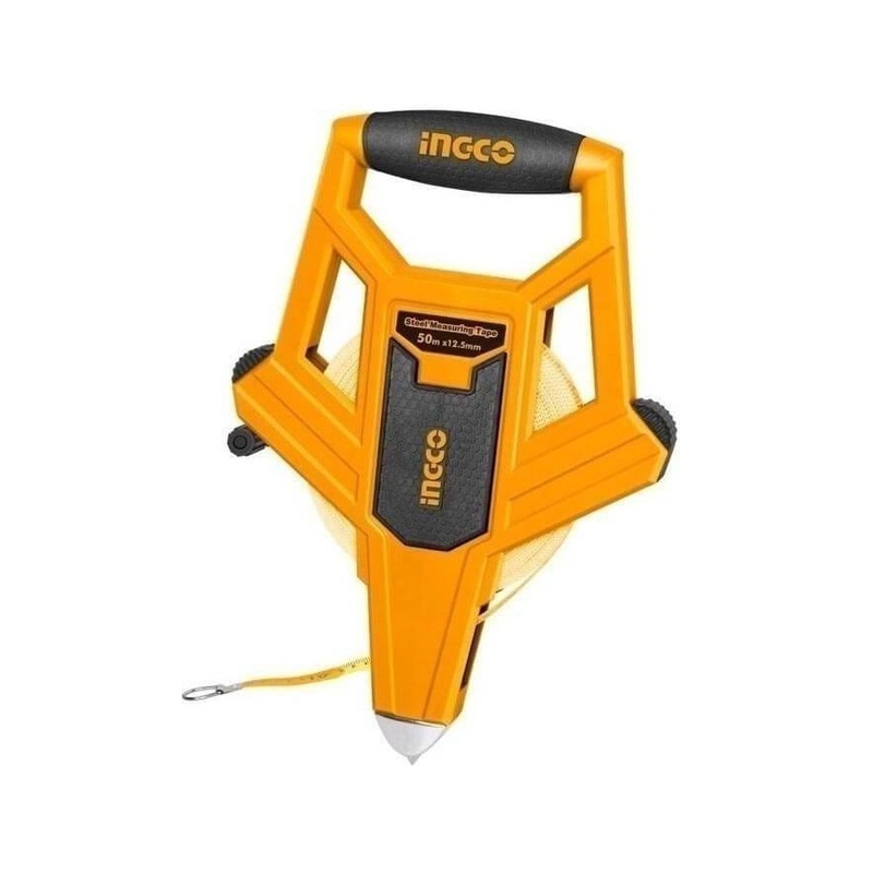 Ingco Fibreglass Measuring Tape 50m x 12.5mm – HFMT8350