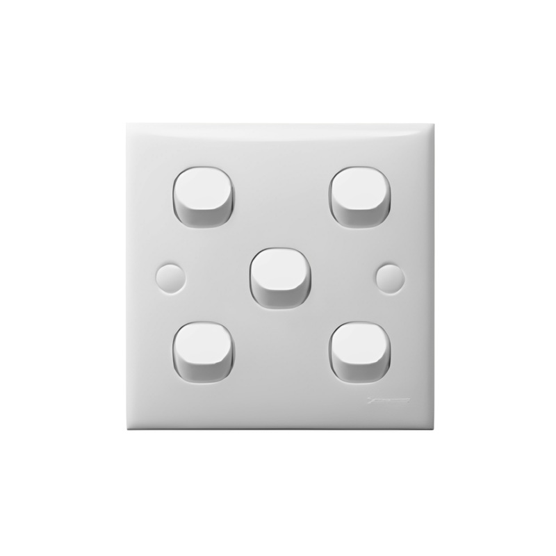Schneider 5 Gang 2 Way Switch – E30 Series